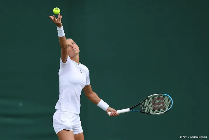 tennisster rus geeft geblesseerd op in tweede ronde seoul