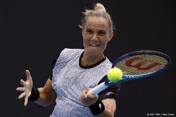 tennisster rus grijpt naast halvefinaleplaats in rouen
