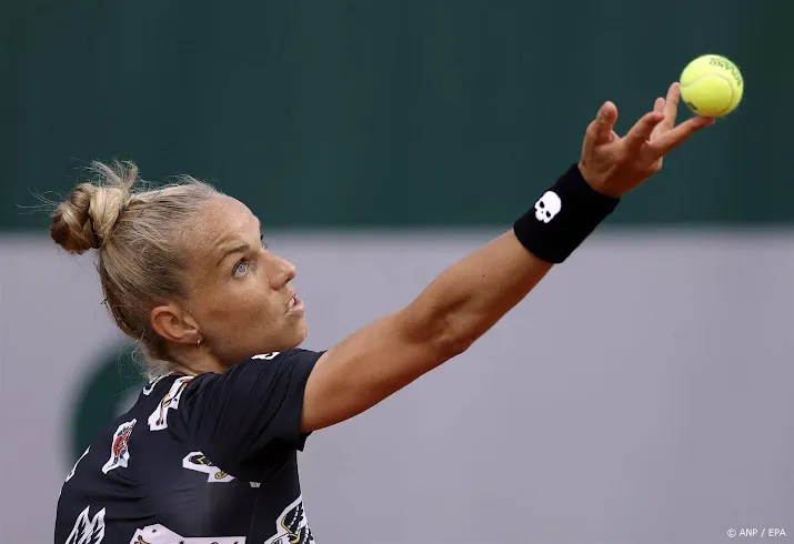 tennisster rus loopt plek in kwartfinales mis in frankrijk