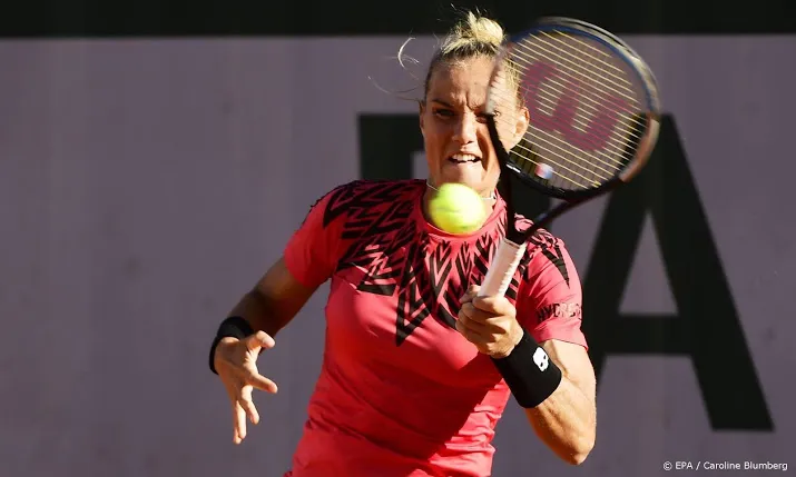 tennisster rus opnieuw niet door openingsronde in parijs