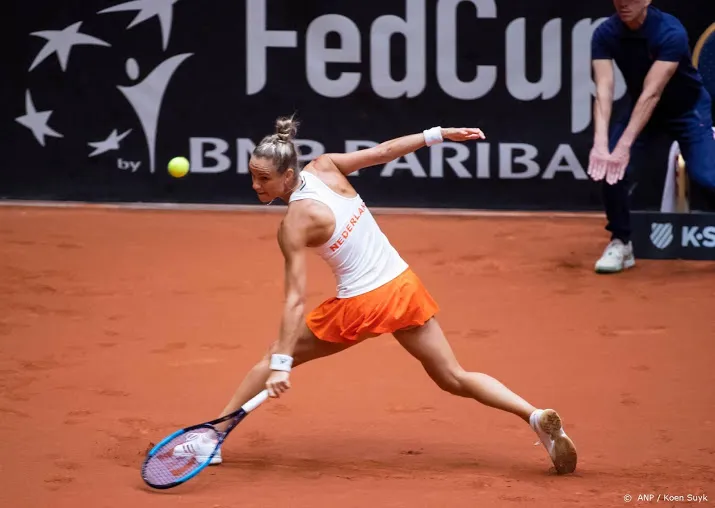 tennisster rus uitgeschakeld in boedapest