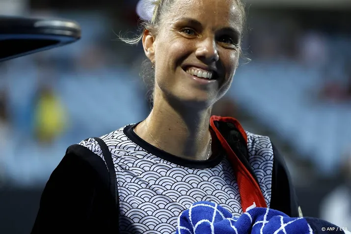 tennisster rus vroeg aan de bak op australian open