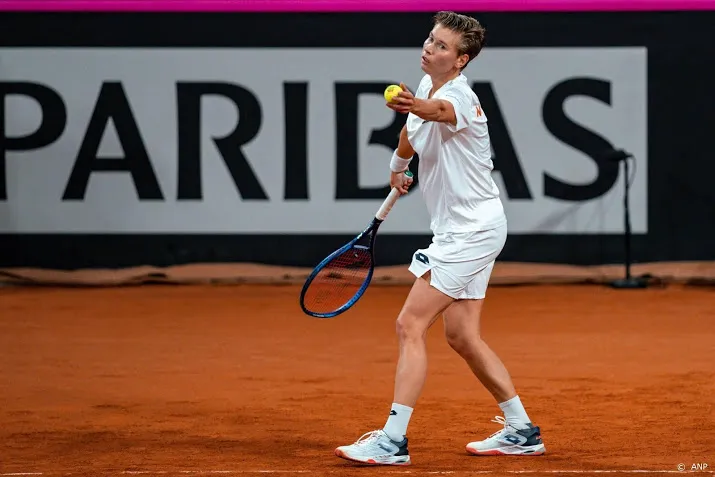 tennisster schuurs loopt finale dubbelspel ostrava mis