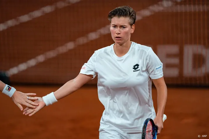 tennisster schuurs met peschke in kwartfinales in new york