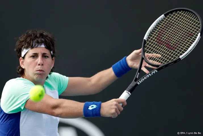tennisster suarez navarro heeft lymfeklierkanker