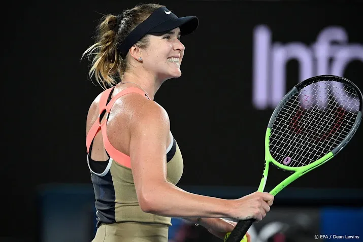 tennisster svitolina voorkomt nieuwe stunt van tiener gauff