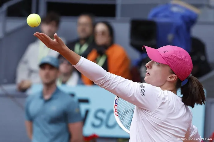 tennisster swiatek ten koste van keys naar finale in madrid