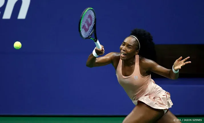 tennisster venus williams 40 belandt bij us open op dieptepunt