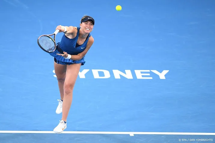 tennissters badosa en keys met toernooizeges naar australian open