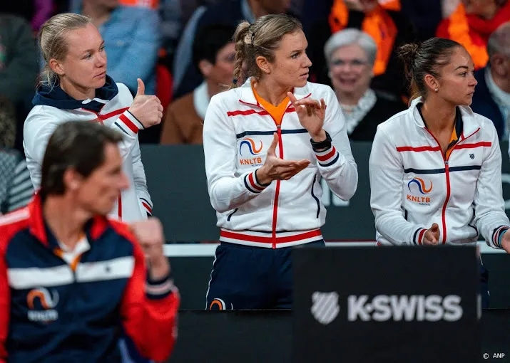 tennissters in fed cup naar den bosch