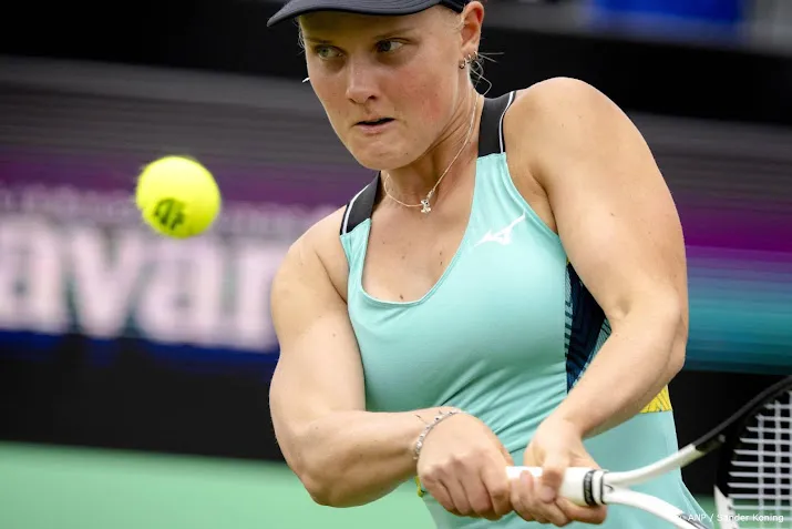tennissters na gemist matchpoint met 2 0 achter tegen frankrijk