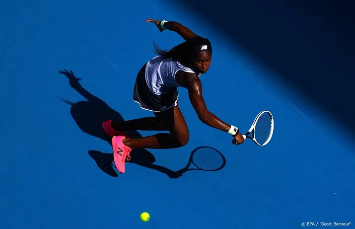 tennistalent gauff ging eerst door diep dal