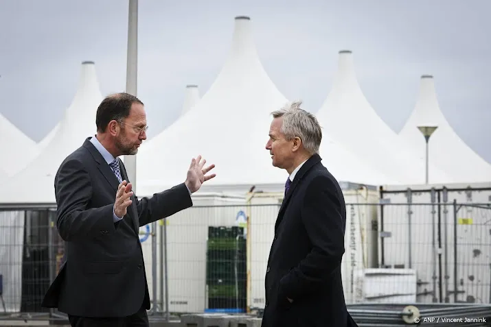 tenten voor nachtopvang ter apel volgende week weg