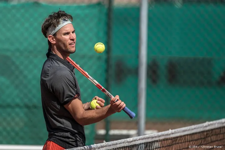 thiem gelooft niet meer in tennistoernooien dit jaar