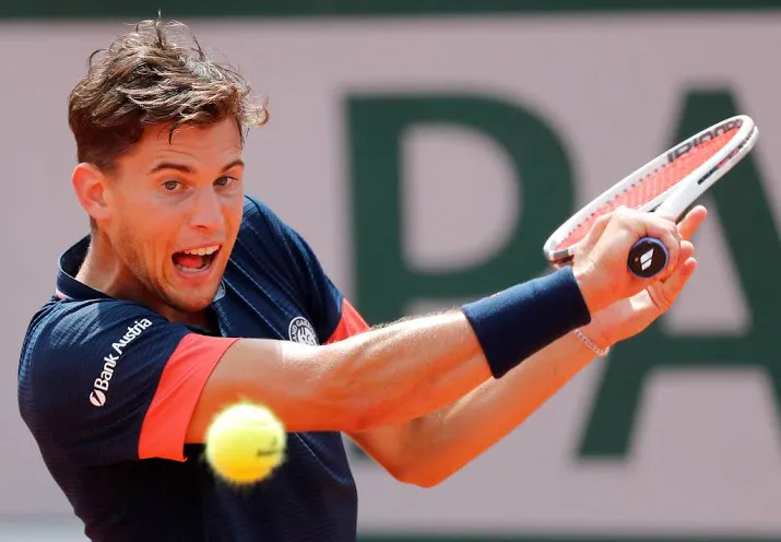 thiem heeft een set last van nishikori