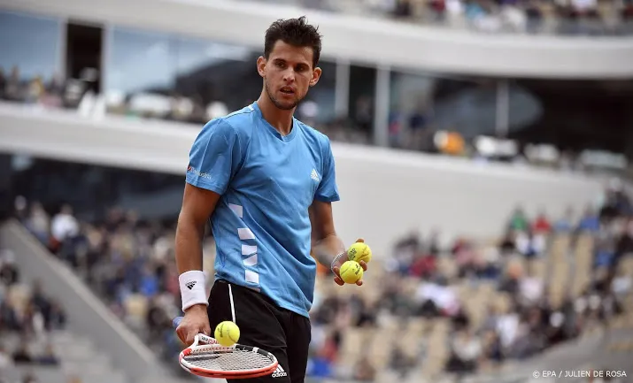 thiem ten koste van djokovic naar finale
