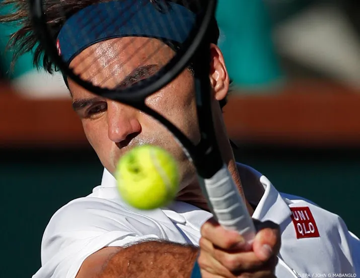 thiem verslaat federer in finale indian wells