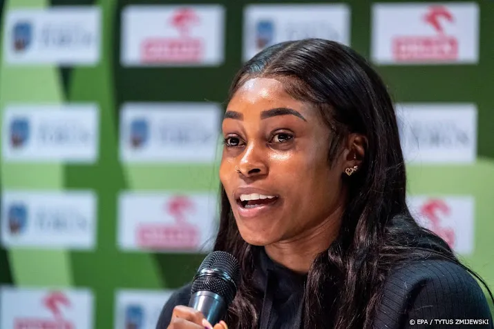thompson herah meldt zich af voor diamond league in birmingham