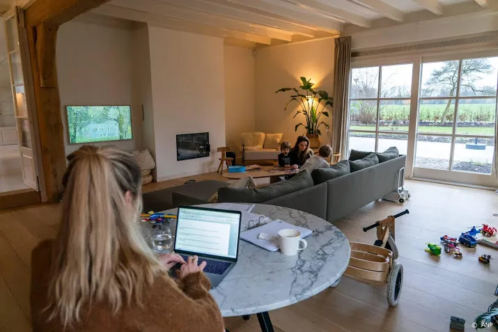 thuiswerkers verwachten niet terug te keren naar kantoor