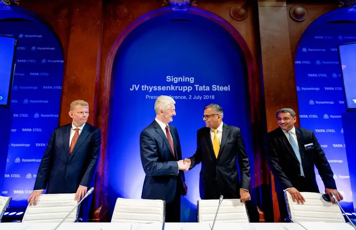 thyssenkrupp tata steel lange verbintenis