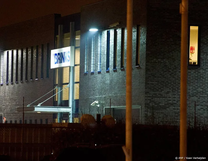 tien jaar cel voor overval gelddepot brinks