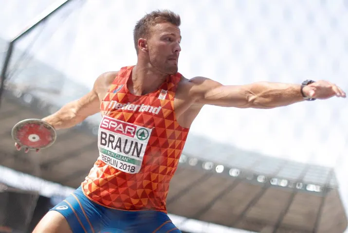 tienkamper braun is zicht op medaille kwijt