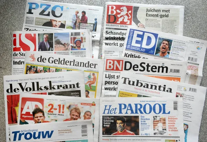 tientallen journalisten weg bij de persgroep