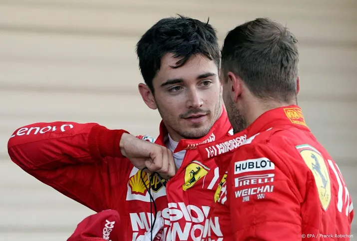 tijdstraf leclerc voor aantikken verstappen