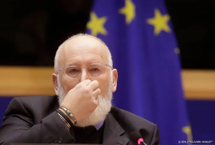 timmermans groene plannen ook voor internationale veiligheid