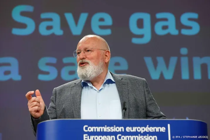 timmermans nederland moet snel beginnen met innen gasoverwinsten