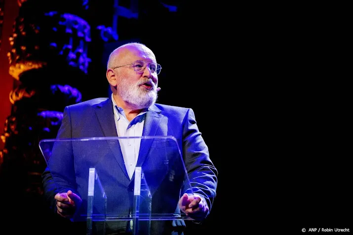 timmermans wil in eerste 100 dagen nederlandse green deal