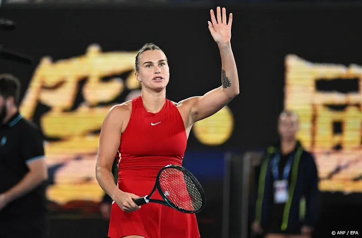 titelverdediger sabalenka gunt seidel een game op australian open