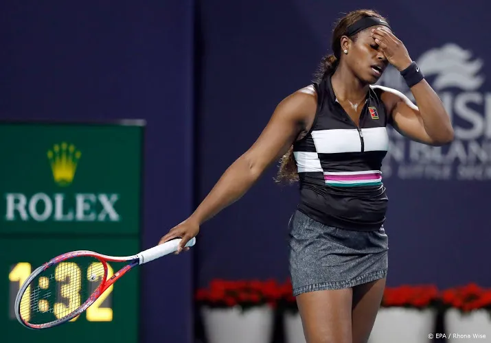 titelverdediger stephens eruit in miami