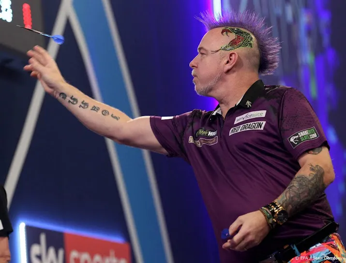 titelverdediger wright meteen uitgeschakeld op ek darts