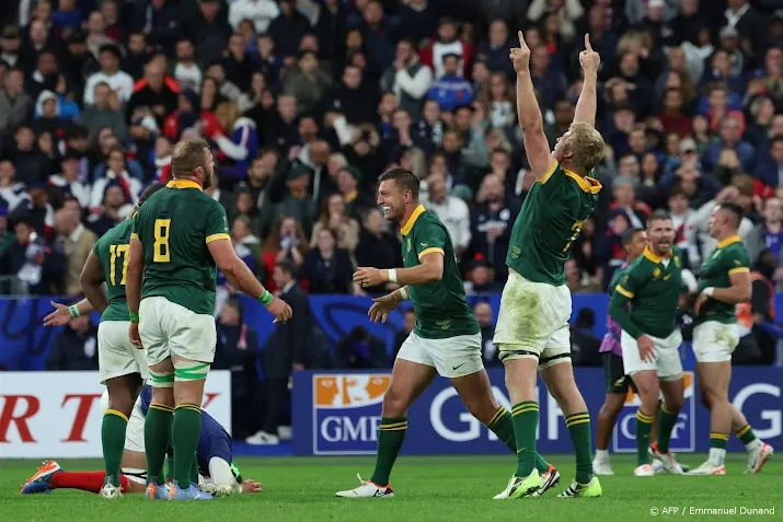 titelverdediger zuid afrika schakelt frankrijk uit op wk rugby