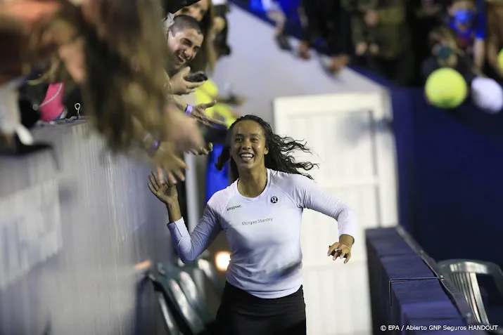 titelverdedigster fernandez weer in tennisfinale monterrey