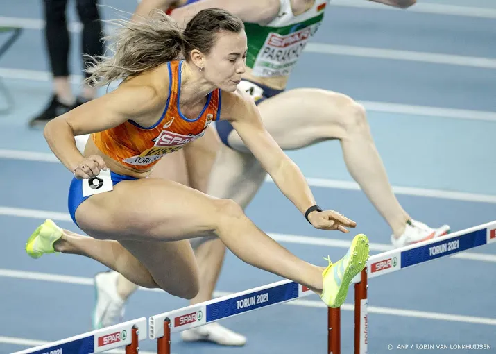 titelverdedigster visser als snelste naar halve finales 60 horden
