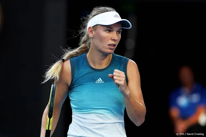 titelverdedigster wozniacki simpel verder