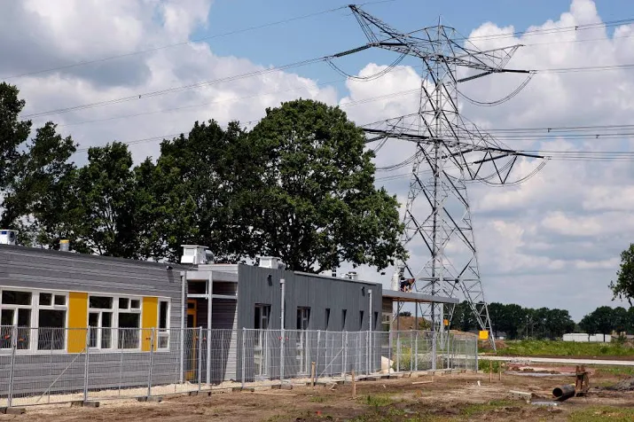 toch nieuwbouw dicht bij hoogspanningslijn