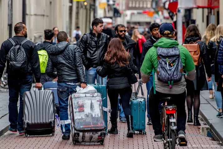 toenemende drukte in winkelstraten