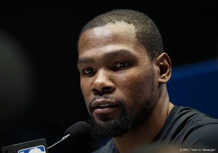 topbasketballer durant komt niet meer in actie