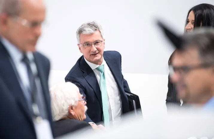 topman audi gearresteerd om dieselfraude
