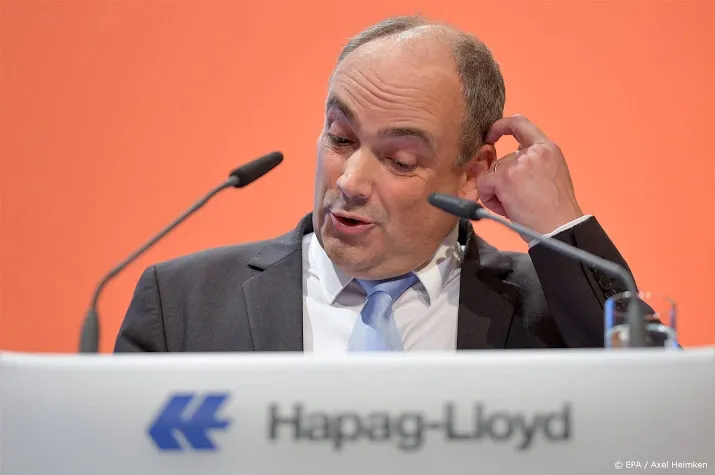 topman hapag lloyd verwacht paar zwakke jaren in containervervoer
