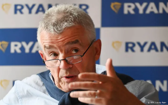 topman ryanair verwacht sterke zomer ondanks hoge olieprijzen