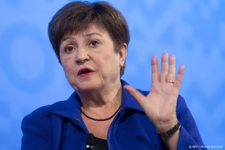 topvrouw imf kans op wereldwijde recessie is 1 op 4