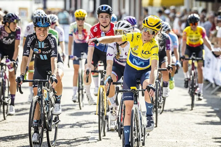 tour winnares van vleuten snelste in draai van de kaai