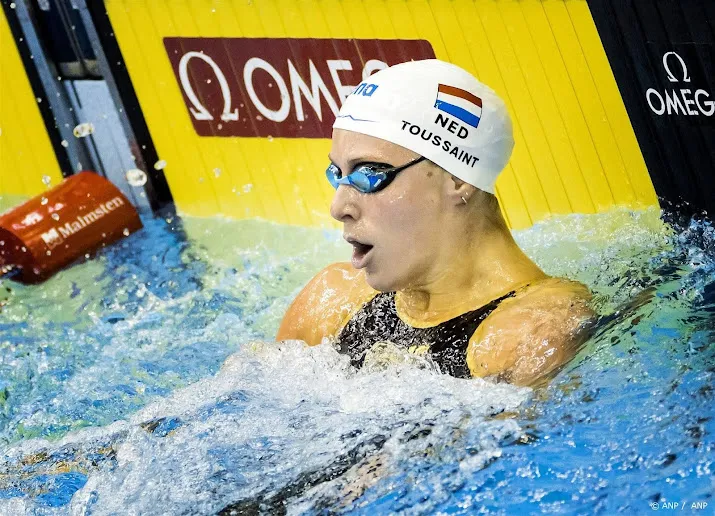 toussaint grijpt op ek kortebaan naast medaille op 200 meter rug