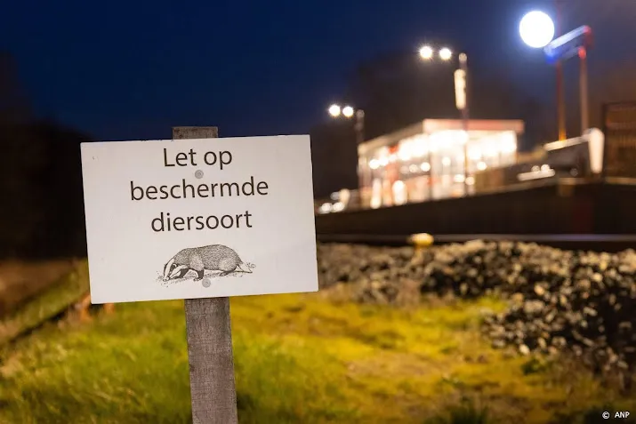treinen bij molkwerum rijden maandag weer na overlast door dassen