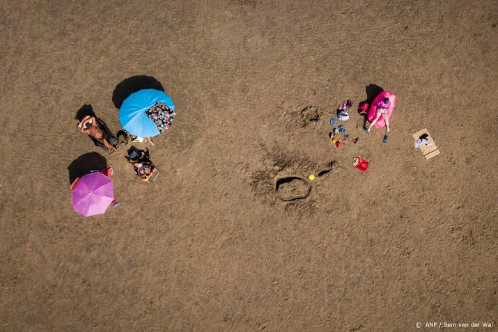 tropische dag met mogelijk 40 graden