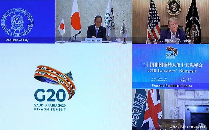 trump bij g20 top klimaatverdrag van parijs zeer oneerlijk